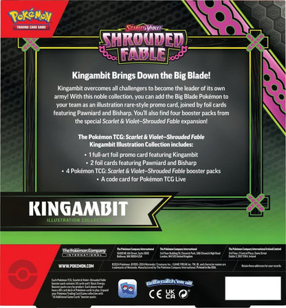 Pokémon TCG - Shrouded Fable Kingambit Illustration Collection