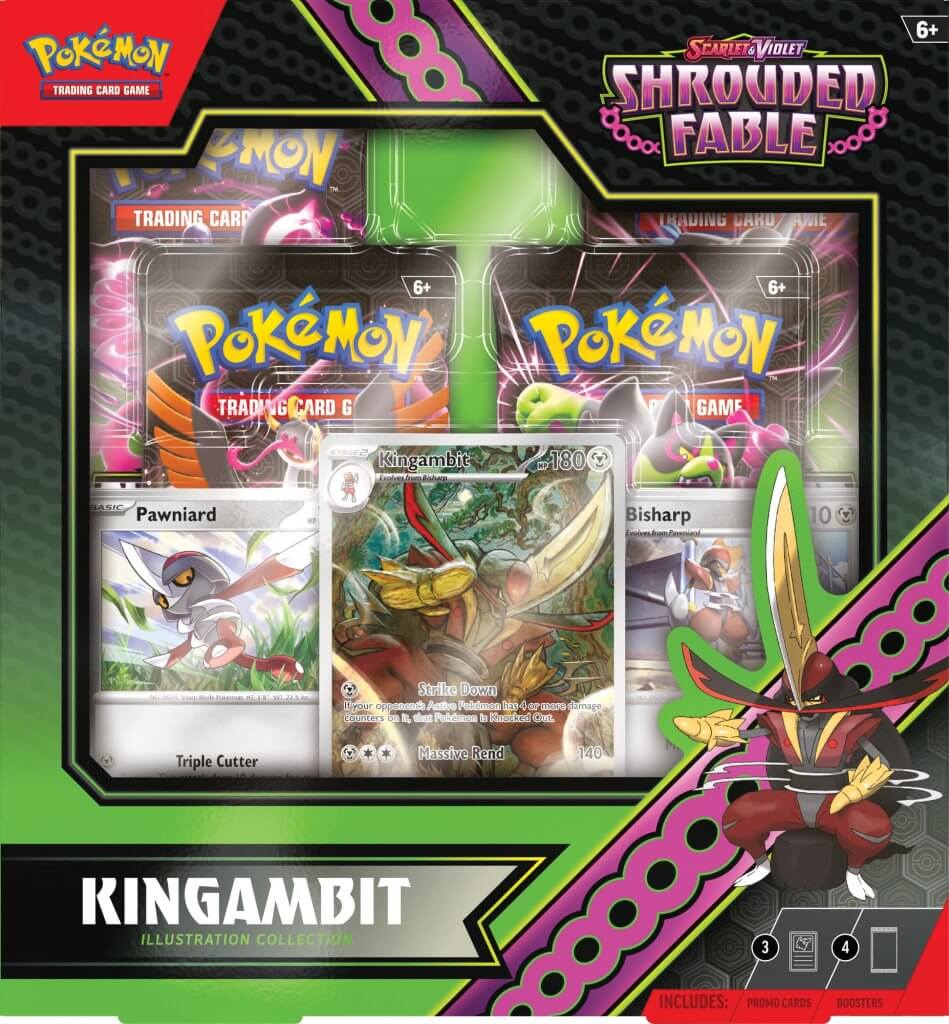 Pokémon TCG - Shrouded Fable Kingambit Illustration Collection