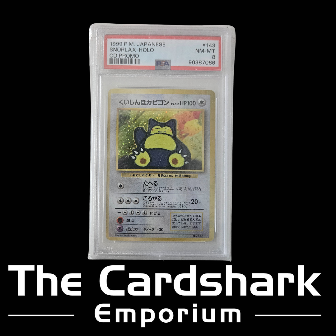 PSA8 - 1999 P.M Japanese - Snorlax - CD Promo - 143