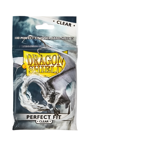 Dragon Shield: Perfect Fit Inner Sleeves – Clear