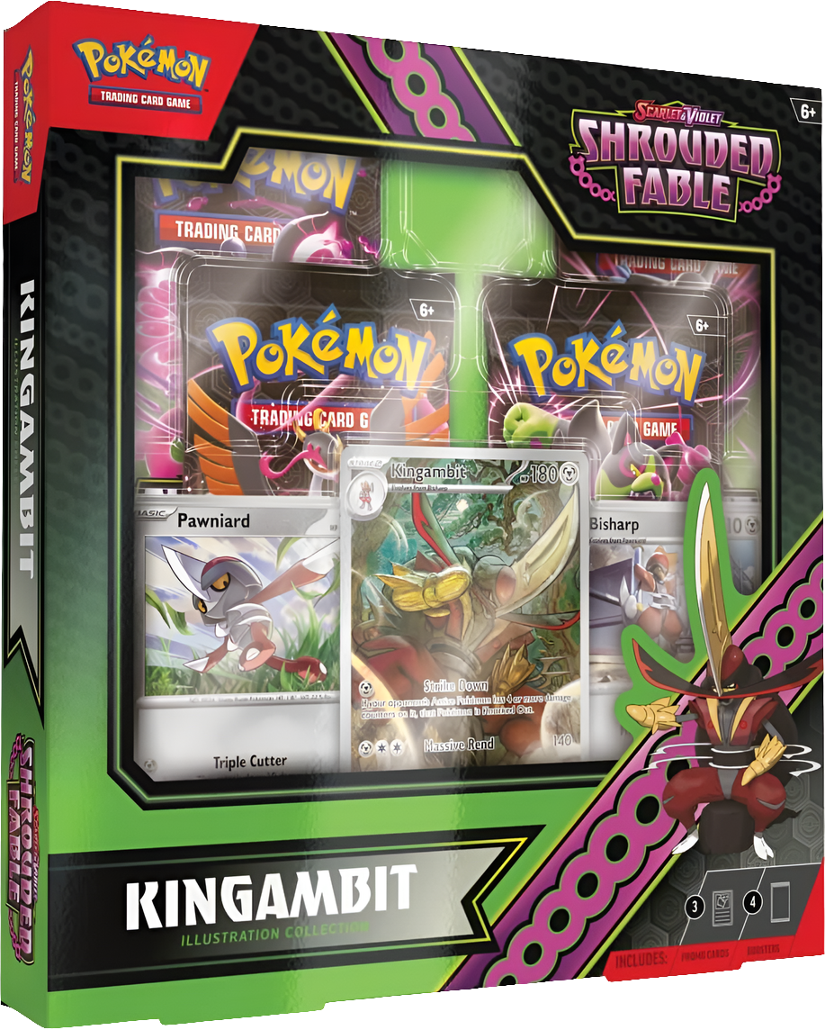 Pokémon TCG - Shrouded Fable Kingambit Illustration Collection