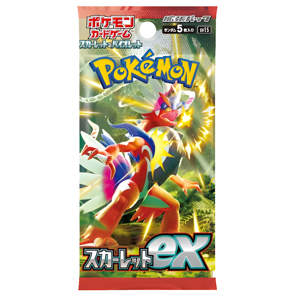 Pokémon TCG - Scarlet EX SV1S Booster Pack