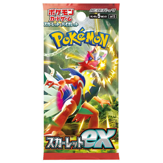 Pokémon TCG - Scarlet EX SV1S Booster Pack