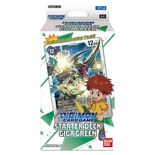 Digimon - Series 04 Starter Deck Giga Green