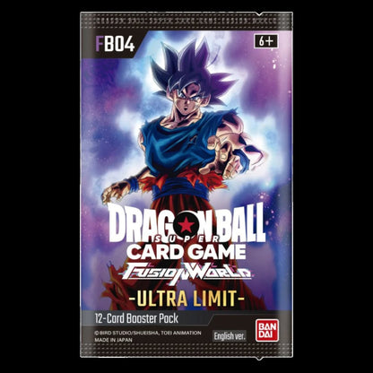 Dragon Ball Super Card Game: Fusion World – Booster Display – Ultra Limit [FB04]